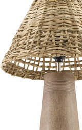 Kalyandurg Dark Red Black Metal Table Lamp