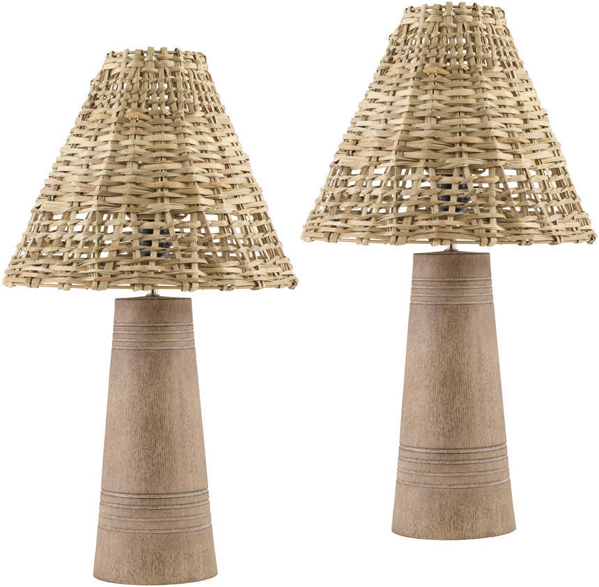 Kalyandurg Dark Red Black Metal Table Lamp