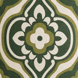 Kinvere Olive Geometric Pattern Pillow - Clearance