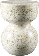 Kamachumu Cream Outdoor End Table