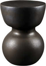 Kamachumu Charcoal End Table