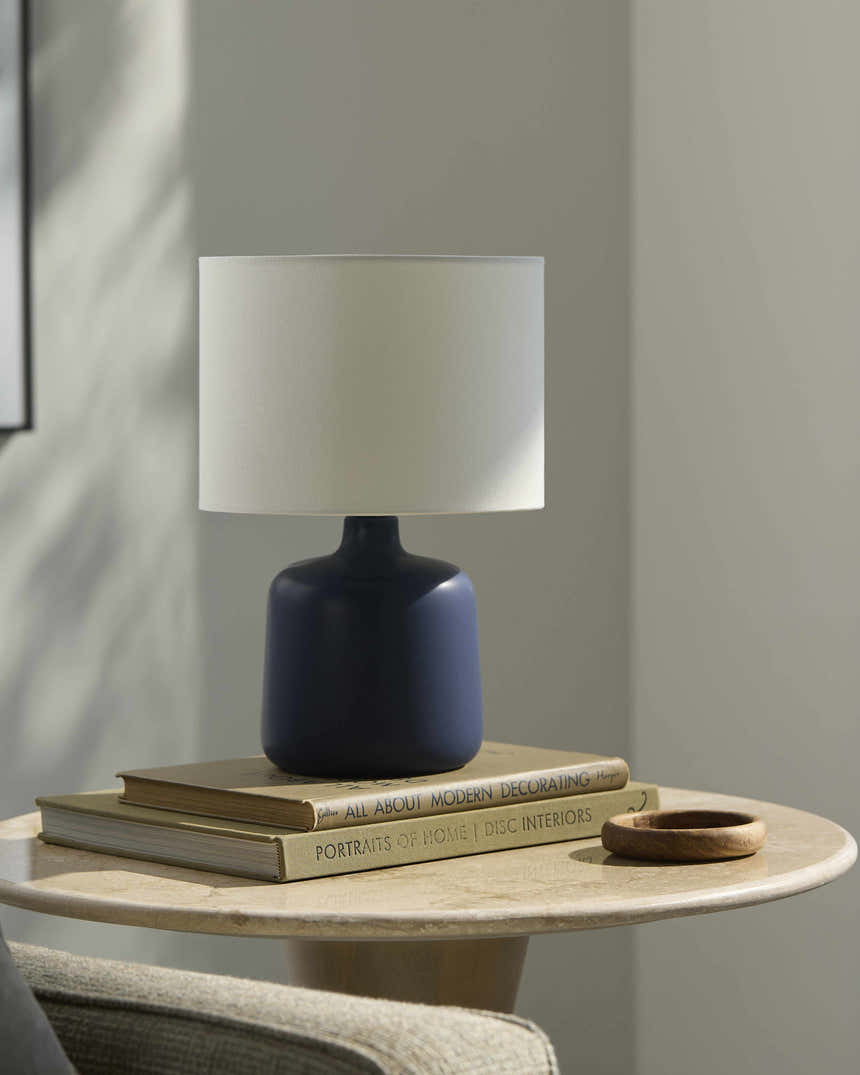 Khirkiyan Navy Table Lamp