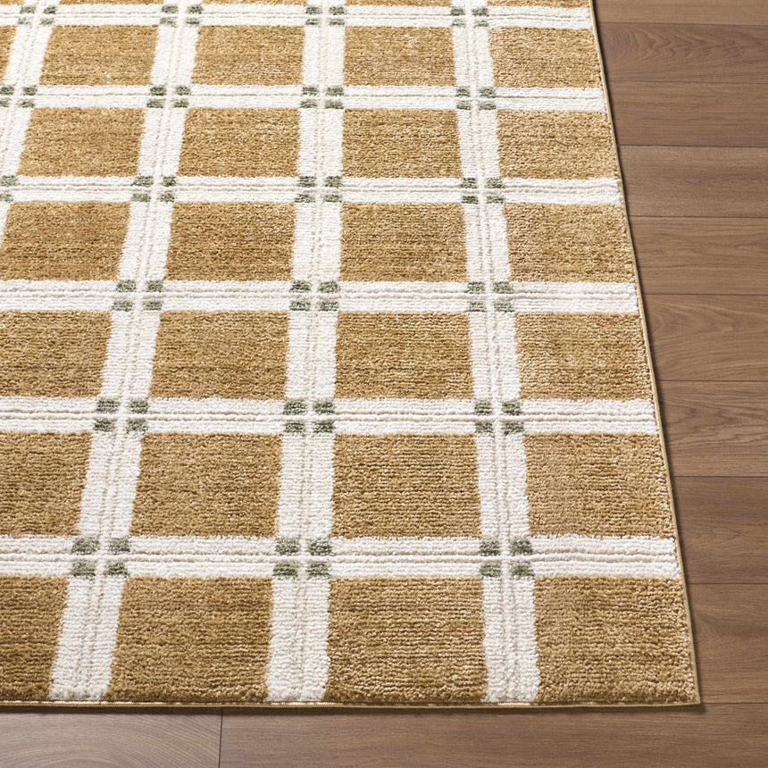 Kalkin Light Brown Area Rug