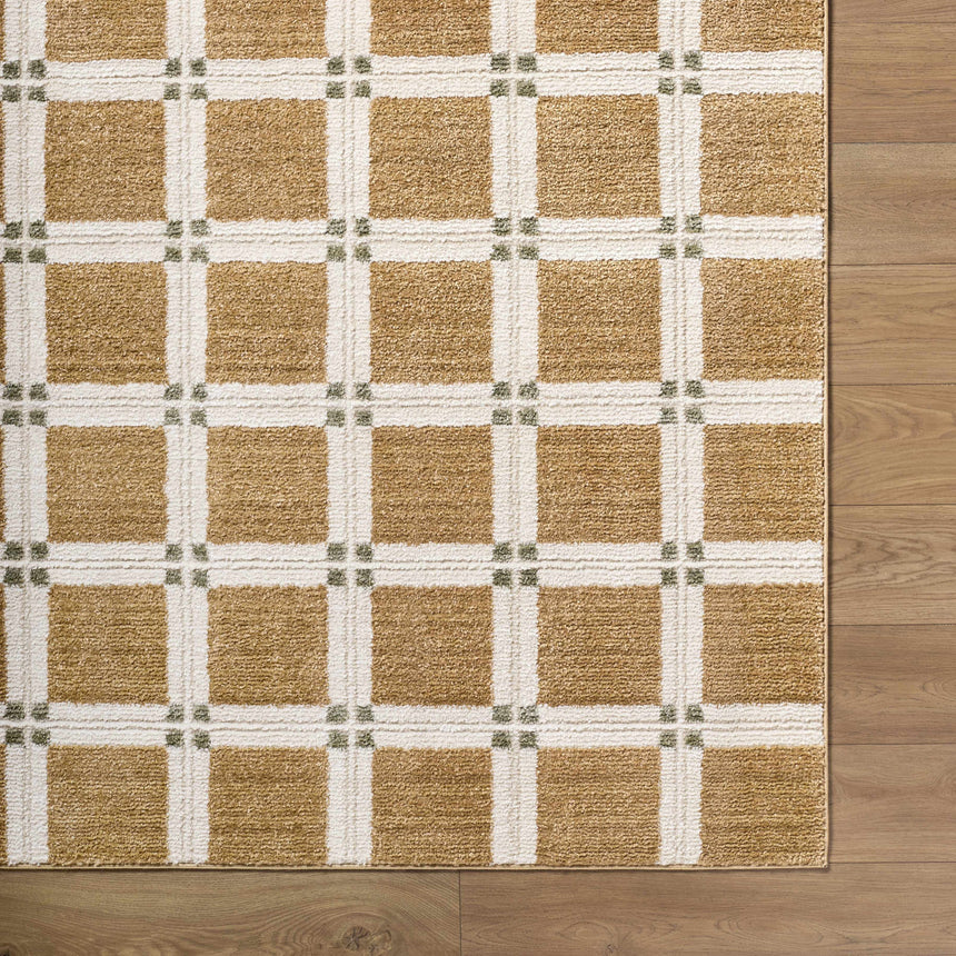 Kalkin Light Brown Area Rug