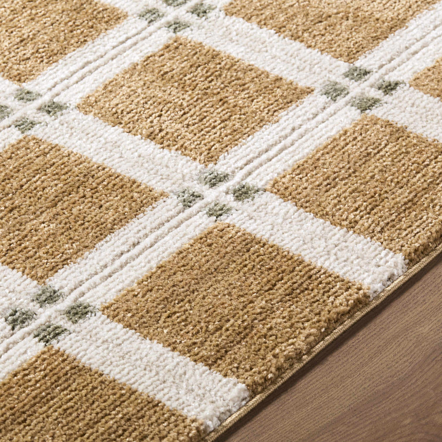 Kalkin Light Brown Area Rug
