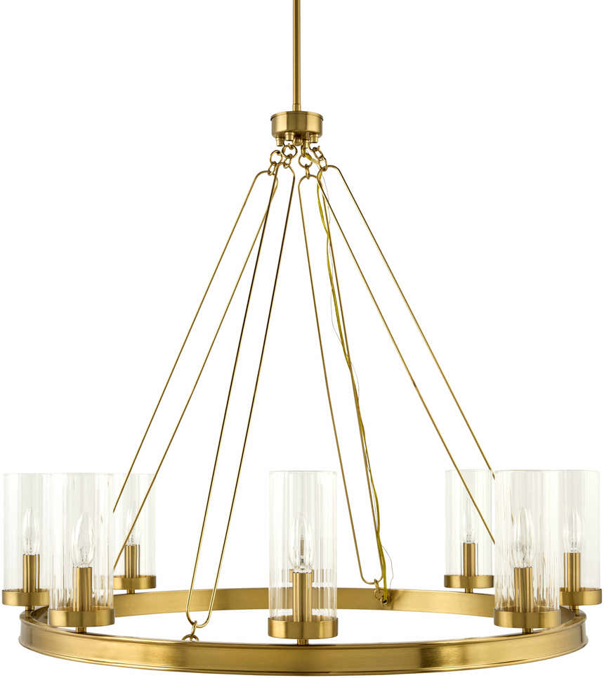 Kaufering Metallic - Brass Chandelier