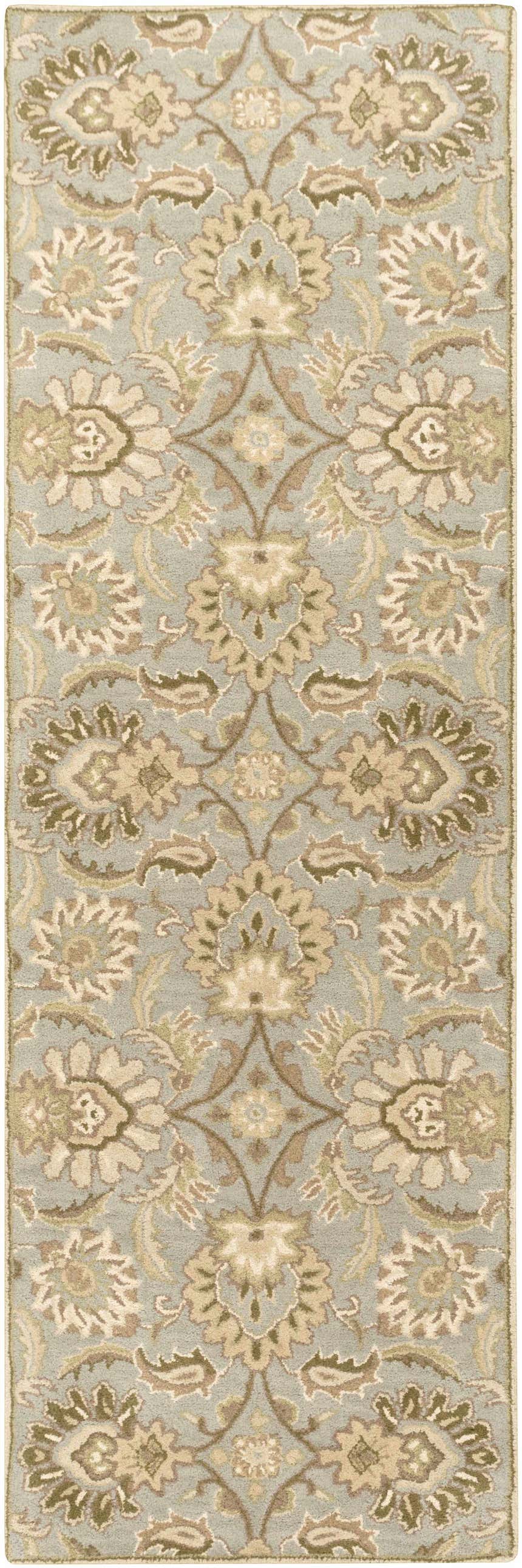 Made to Order Custom Size Chesterton Hand Tufted Ivory 1111 Area Rug