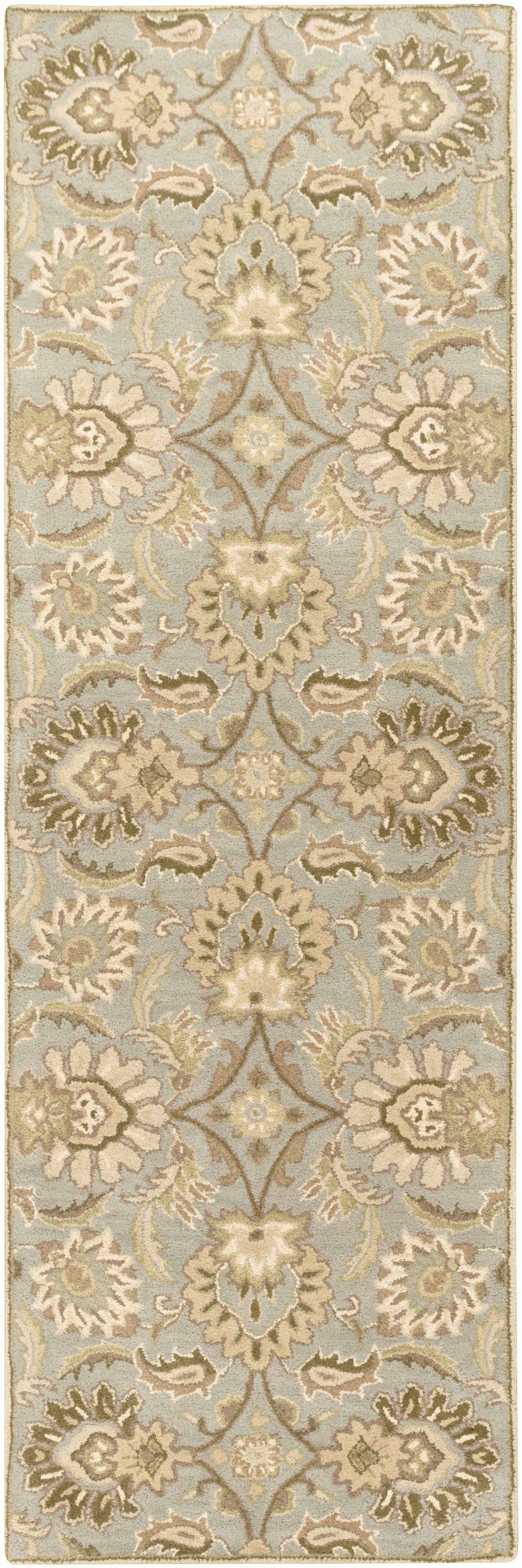 Made to Order Custom Size Chesterton Hand Tufted Ivory 1111 Area Rug