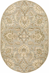 Made to Order Custom Size Chesterton Hand Tufted Ivory 1111 Area Rug