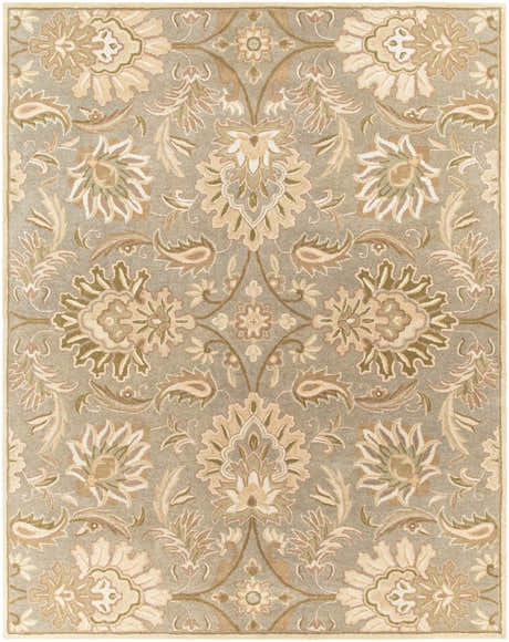 Made to Order Custom Size Chesterton Hand Tufted Ivory 1111 Area Rug