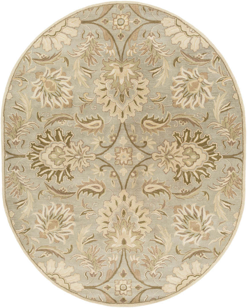 Made to Order Custom Size Chesterton Hand Tufted Ivory 1111 Area Rug