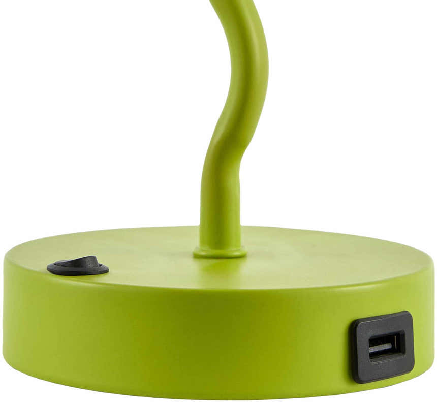 Kamyanyets Green Table Lamp