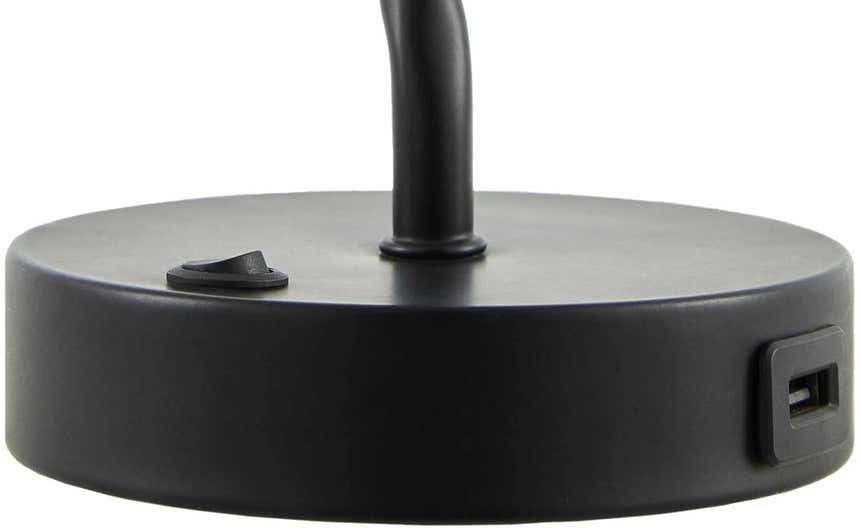 Kamyanyets Black Table Lamp