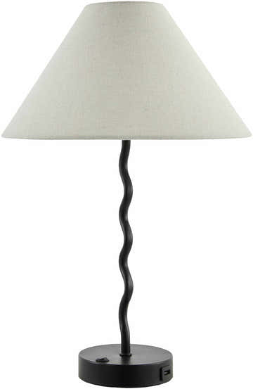 Kamyanyets Black Table Lamp