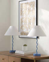 Kamyanyets Blue Table Lamp