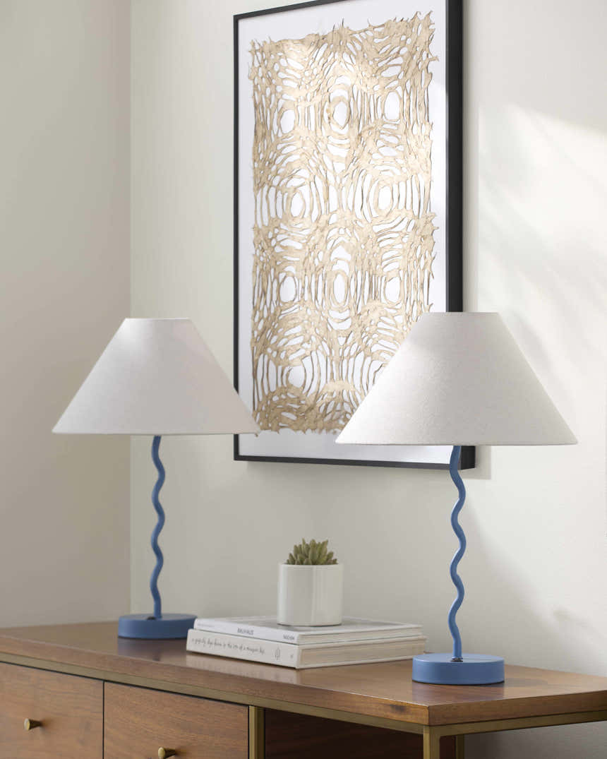 Kamyanyets Blue Table Lamp
