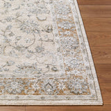 Kerem Cream Damask Rug