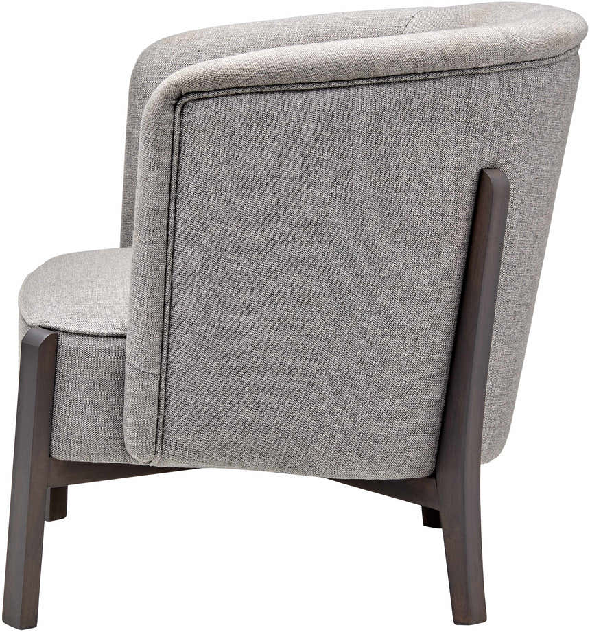 Karabulak Modern Gray Tub Accent Chair