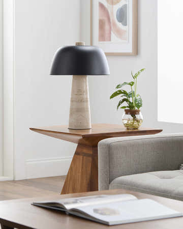 Karamadai Beige Table Lamp