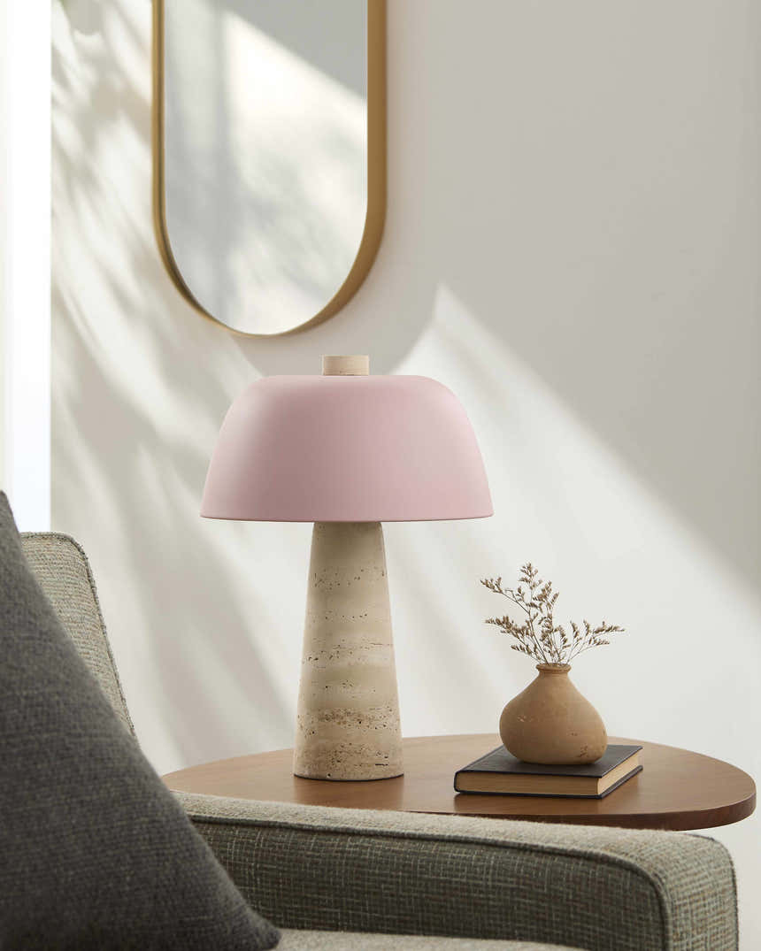 Karamadai White Table Lamp