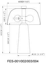 Karamadai White Table Lamp