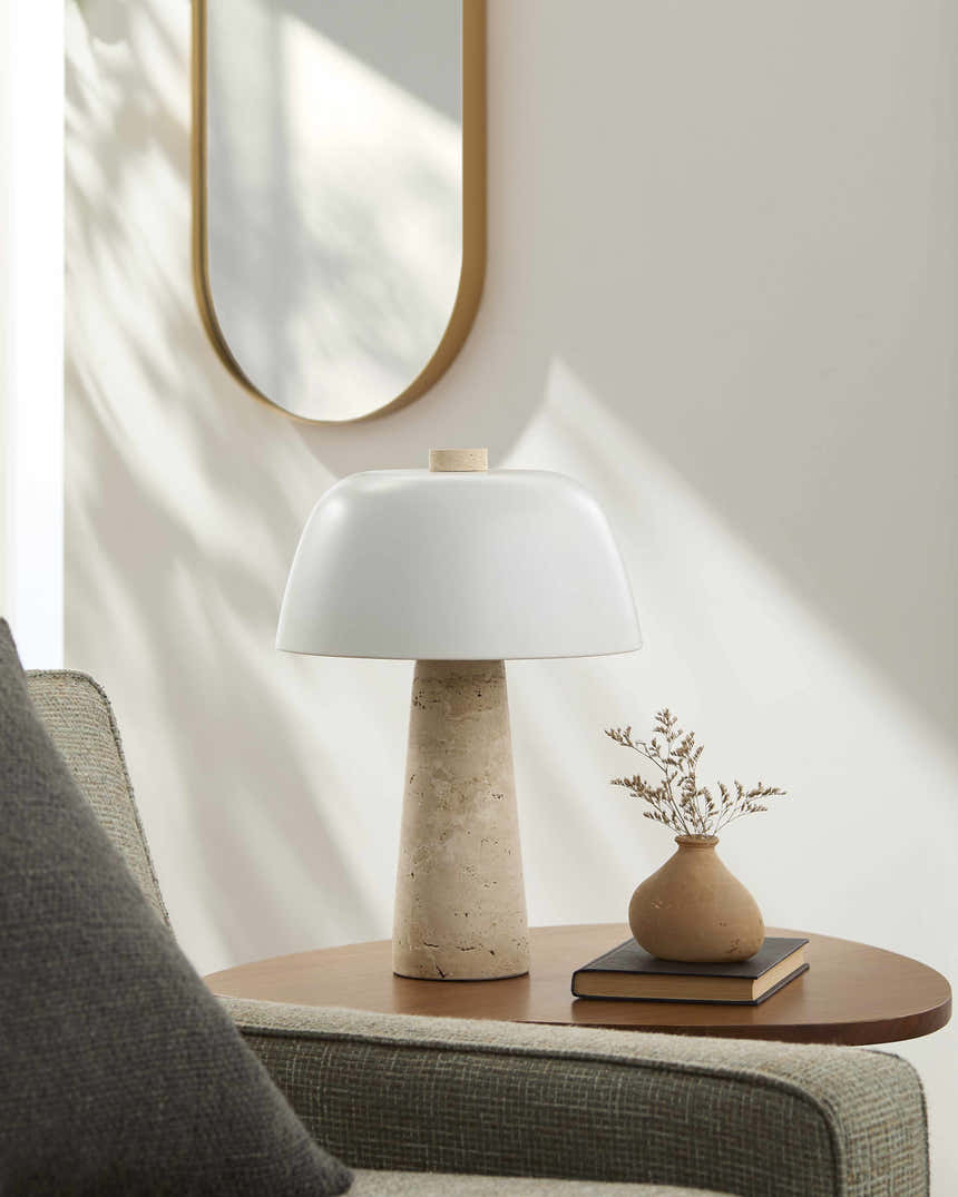 Karamadai Cream Table Lamp