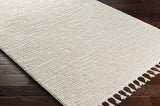Kulu Textured Area Rug with Tassels
