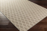 Leilani Light Brown Cut and Sew Custom Rug