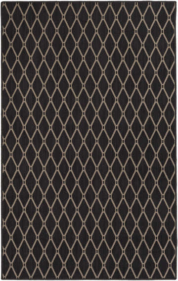 Leilani Black Cut and Sew Custom Rug