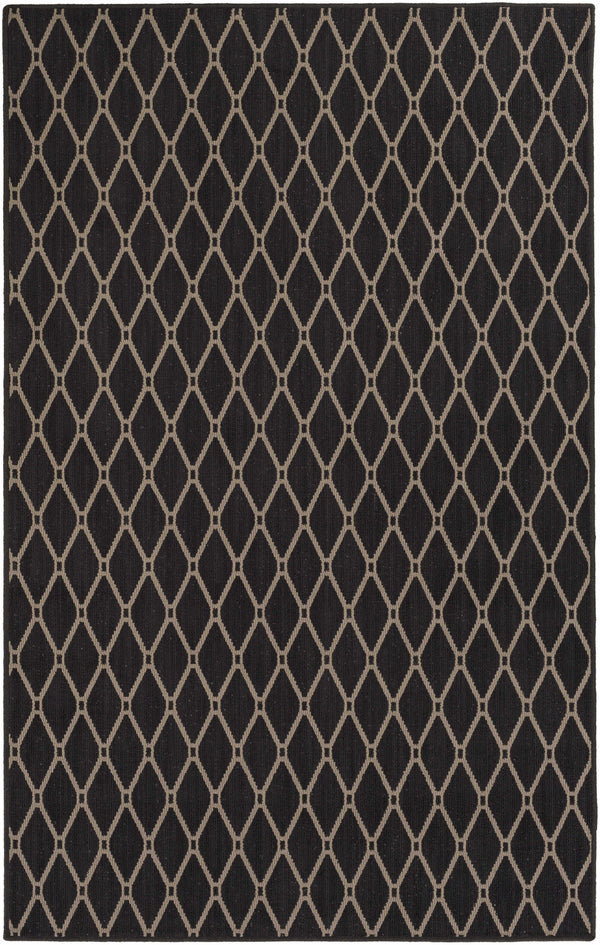 Custom Size Leilani Black Rug