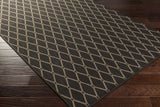 Leilani Black Cut and Sew Custom Rug