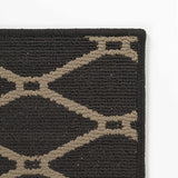 Leilani Black Cut and Sew Custom Rug