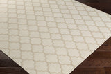 Leora Beige Cut and Sew Custom Rug