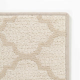 Leora Beige Cut and Sew Custom Rug