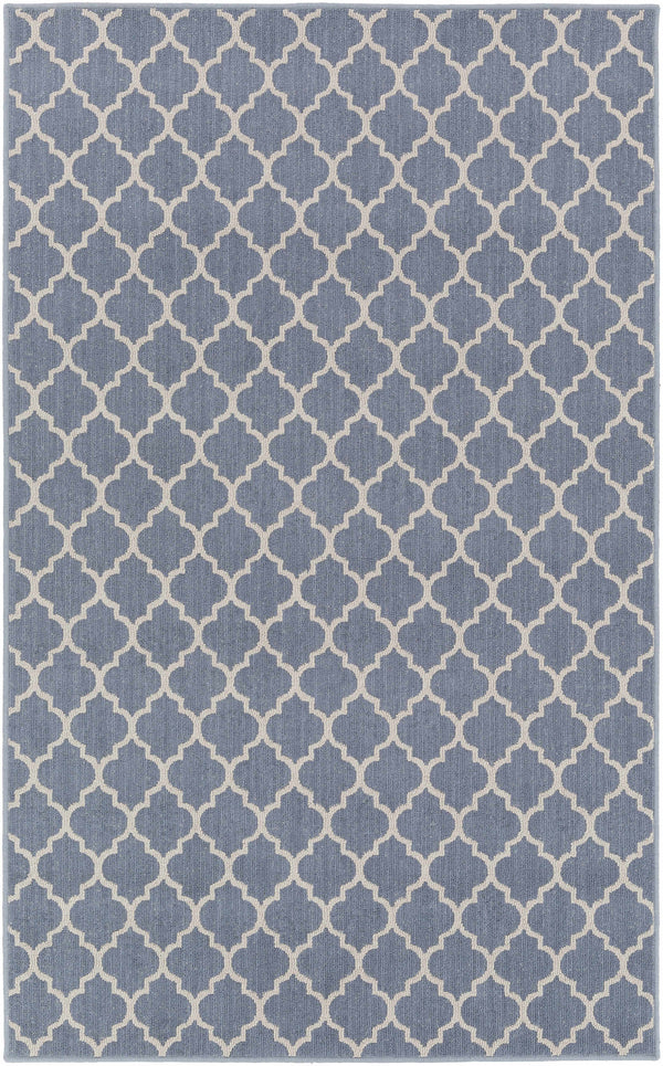 Custom Size Leora Dark Blue Rug