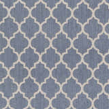 Leora Dark Blue Cut and Sew Custom Rug