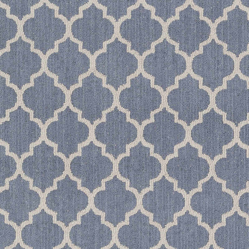 Leora Dark Blue Cut and Sew Custom Rug