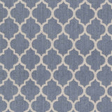 Leora Dark Blue Cut and Sew Custom Rug