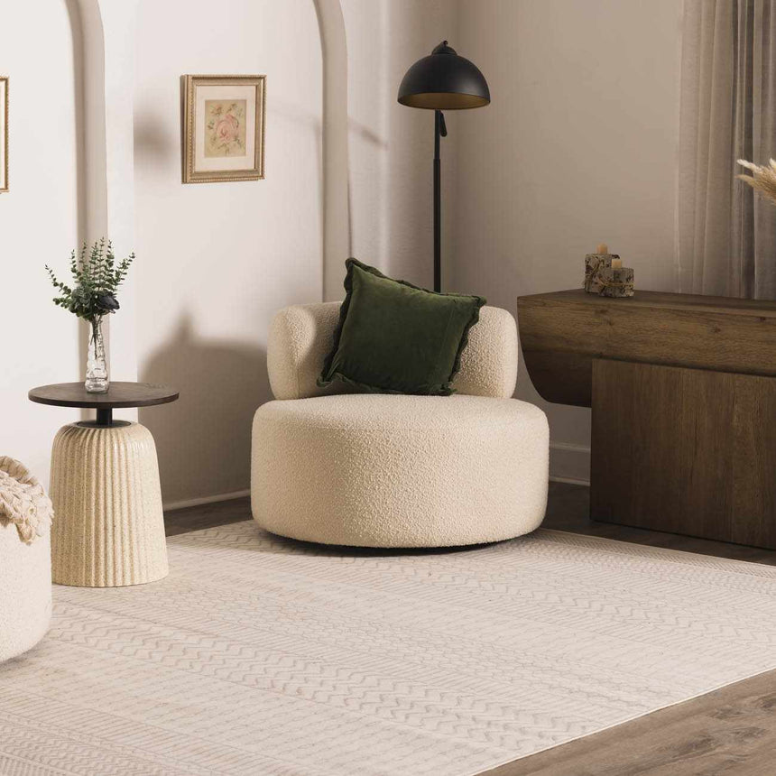 Lascassas Neutral Area Rug