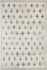 Made to Order Custom Size Lotta Ivory Modern Wool Rug