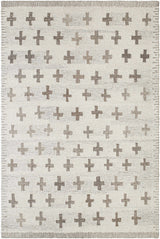 Made to Order Custom Size Lotta Ivory Modern Wool Rug