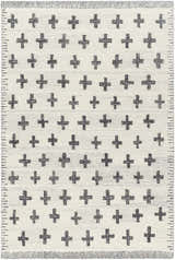 Sample Lotta Light Silver Modern Wool Area Rug