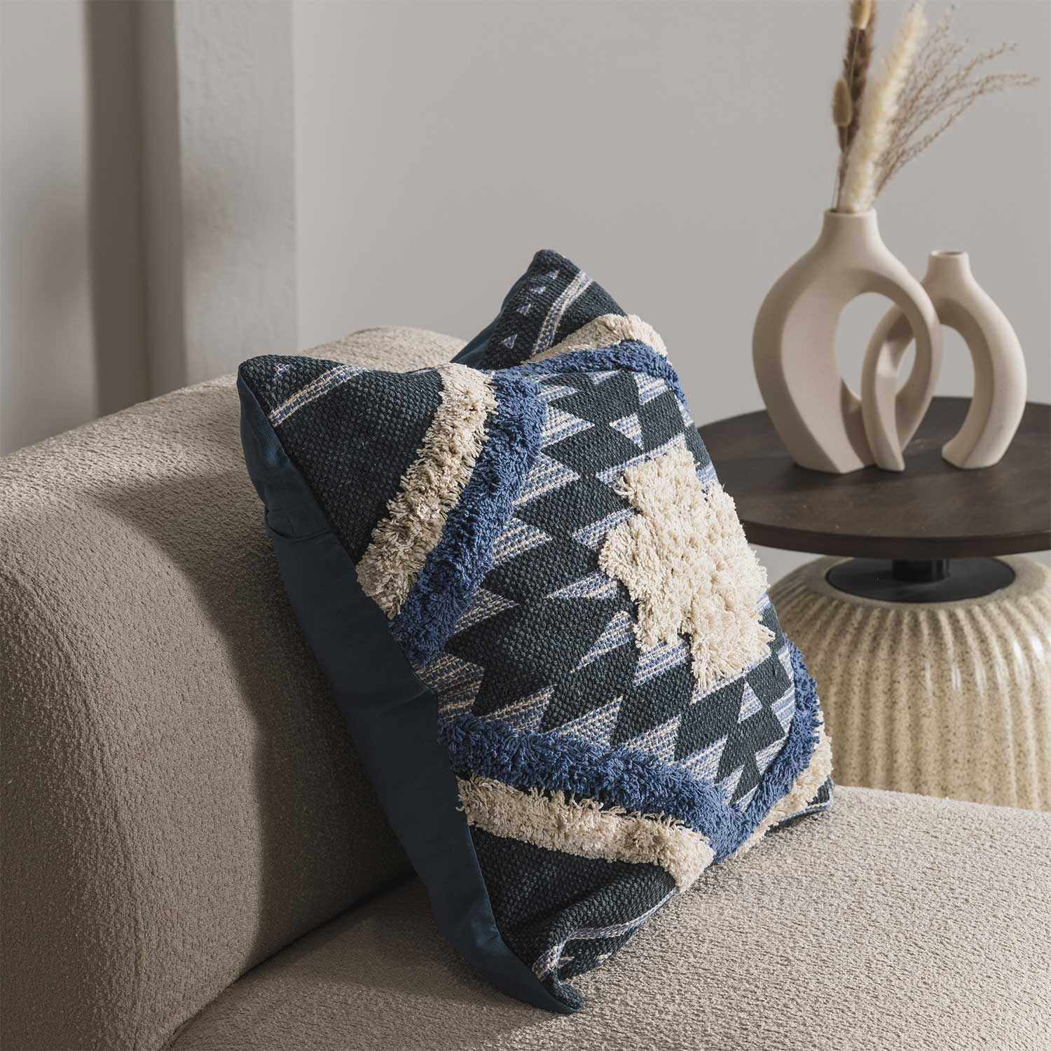 Kilim Cushion Southwest Pillows And Throws Shepardsville Navy Kilim Pattern Throw Pillow – Boutique Rugs