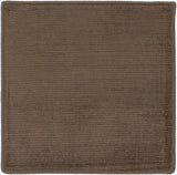 Lori Dark Brown Hand Loomed Cut and Sew Custom Rug