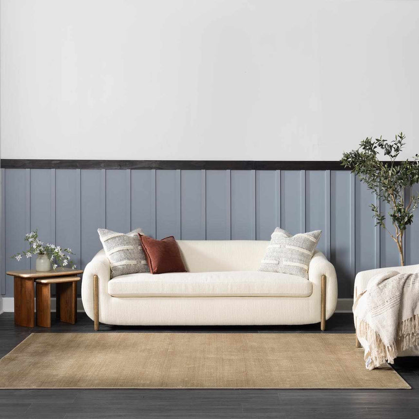 Lori Light Brown Cut and Sew Custom Rug