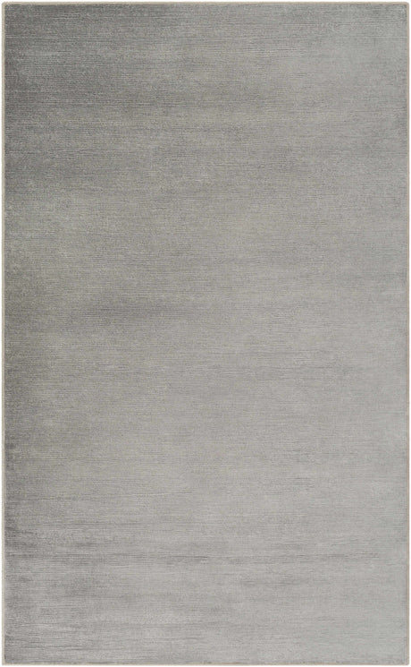 Lori Light Gray Hand Loomed Cut and Sew Custom Rug