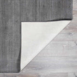 Lori Light Gray Hand Loomed Cut and Sew Custom Rug