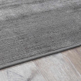 Lori Light Gray Hand Loomed Cut and Sew Custom Rug