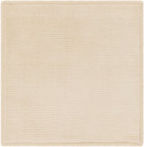 Lori Beige Hand Loomed Tencel Cut and Sew Custom Rug