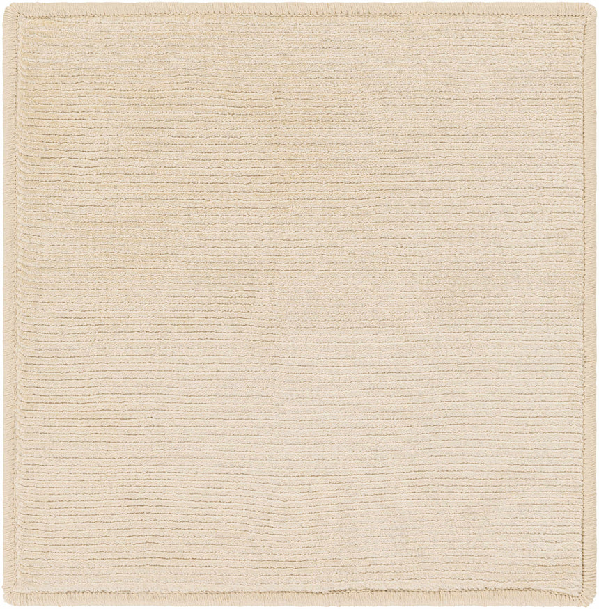 Lori Beige Hand Loomed Tencel Cut and Sew Custom Rug